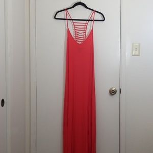 Semi Caged Back Maxi